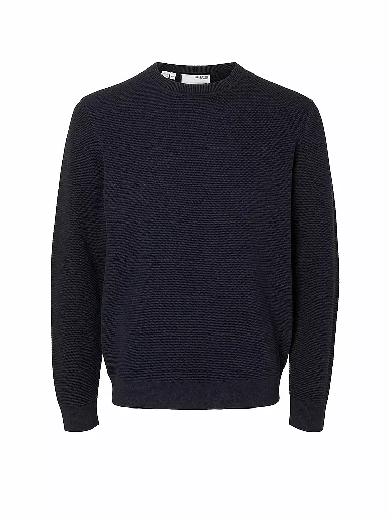 SELECTED Pullover SLHROSS dunkelblau
