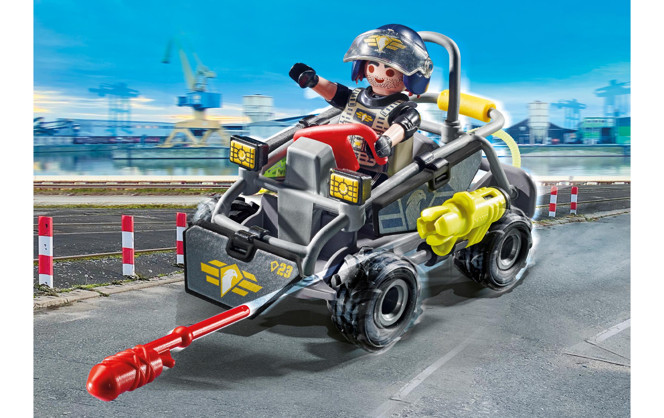 City Action SWAT-Multi-Terrain-Quad 71147Spielset