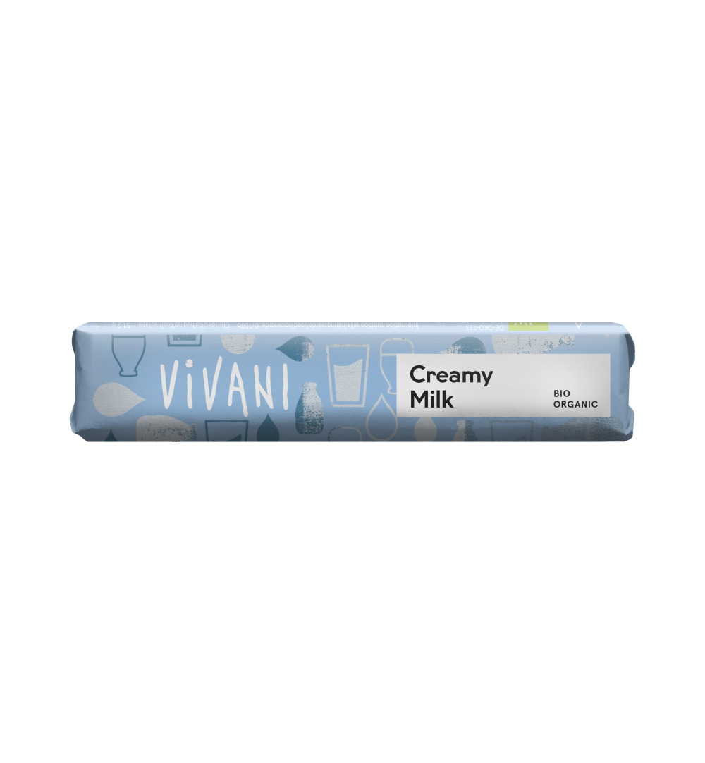 Vivani Creamy Milk – Chocolate Bar (40 gr)