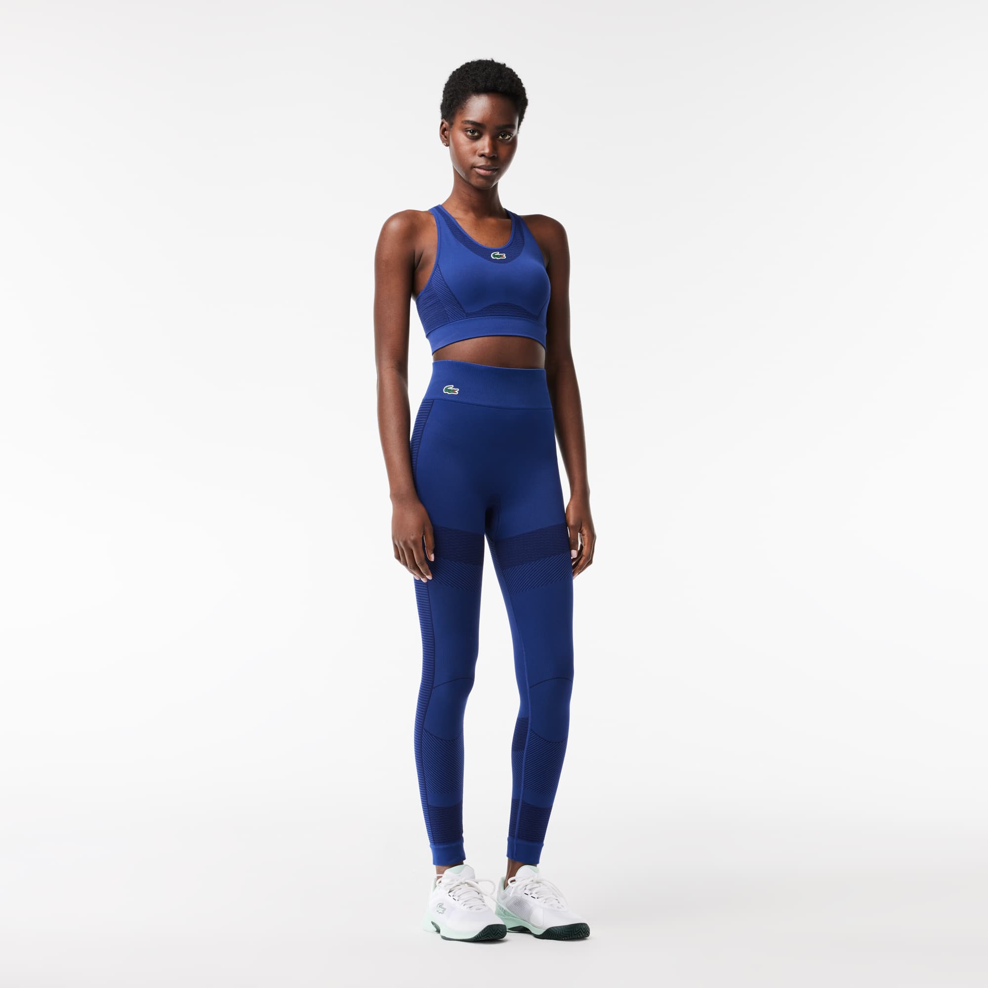 Legging Sport absorbant et sans couture Pantalons de survêtement - Bleu - Lacoste - Femme