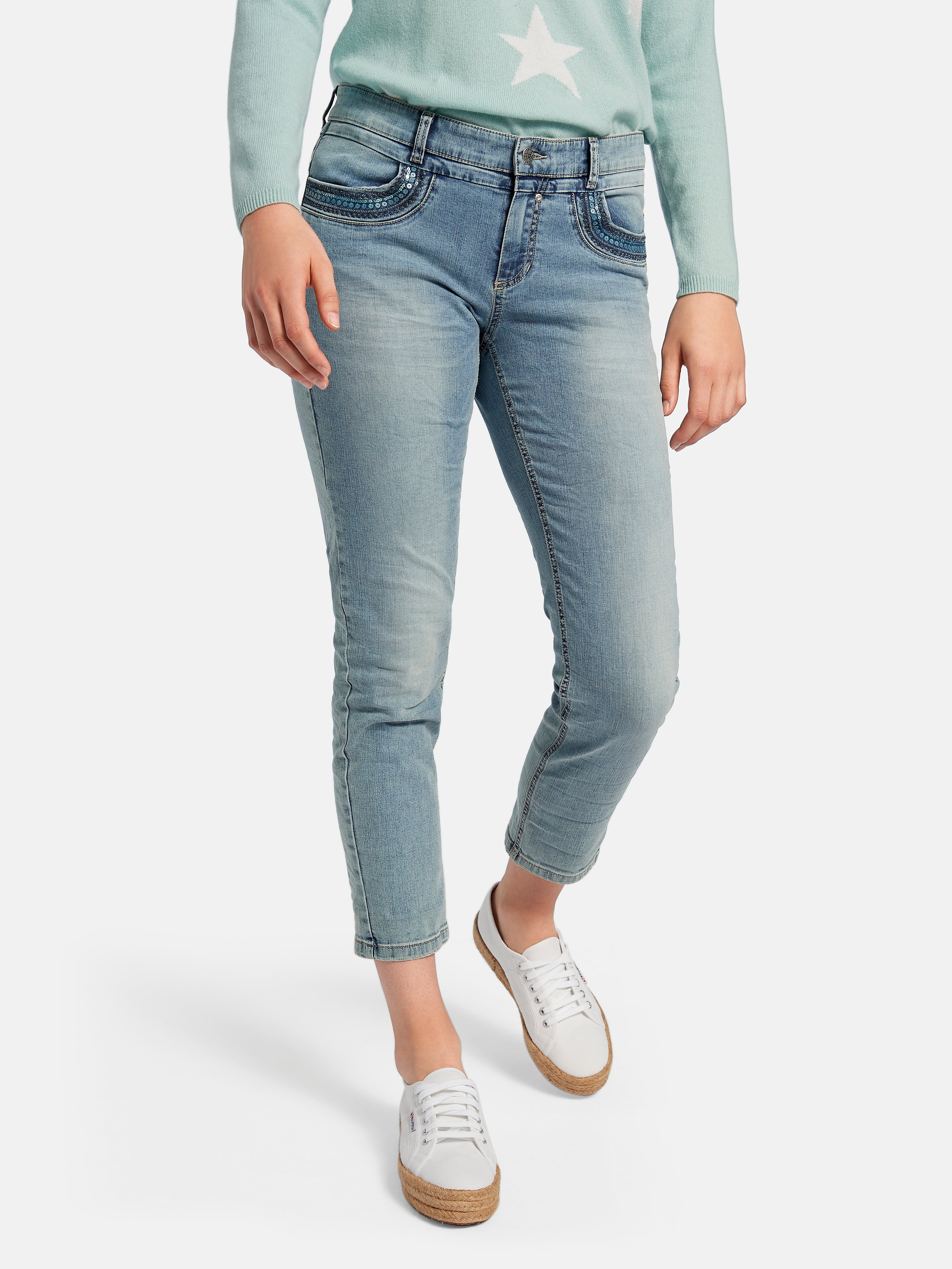 Knöchellange Jeans Modell Grace