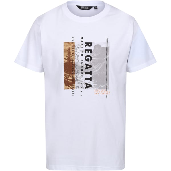 T-shirt REGATTA CLINE VII WHITE MADE TO ENDURE