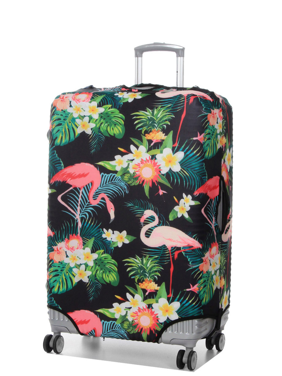 Housse de valise Periea Tropical Flamingo L
