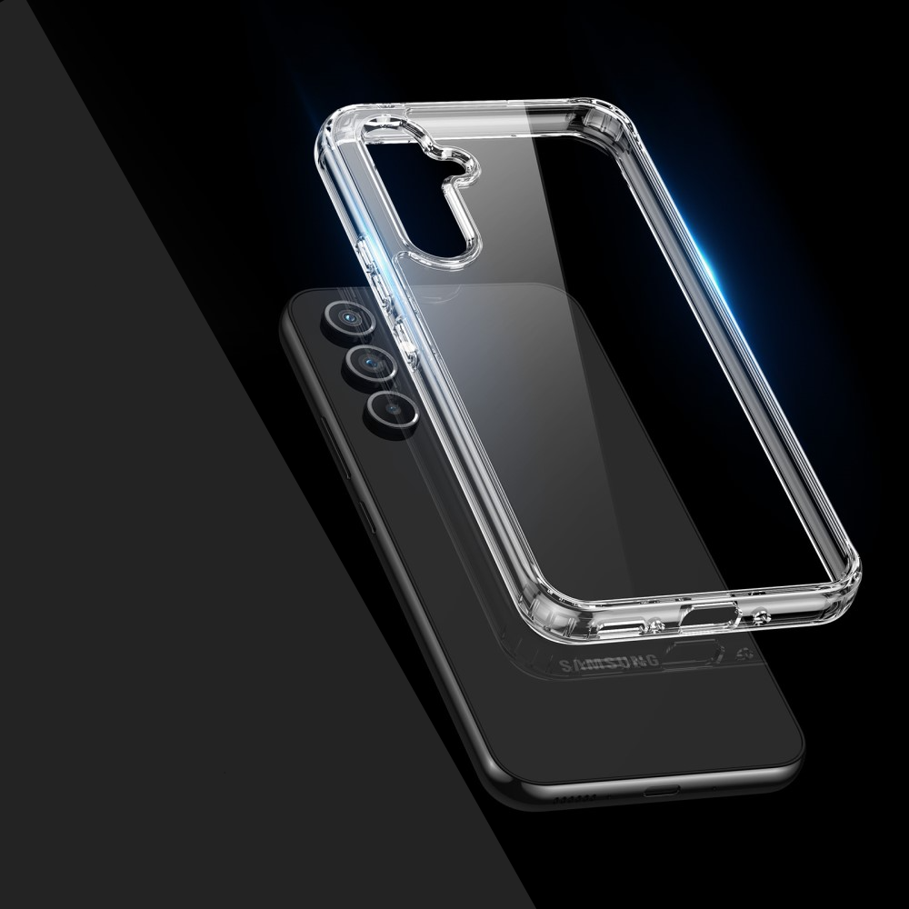 Samsung Galaxy A54 5G Hybrid Hardcase Hülle TPU Bumper   Kunststoff Rückseite - Transparent