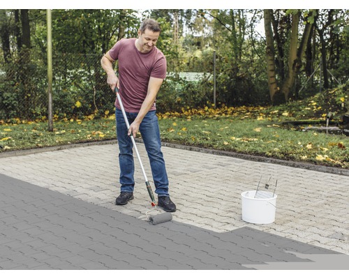 Betonbeits, bestratingsverf, bestratingsverf, grijs, 2,5 l