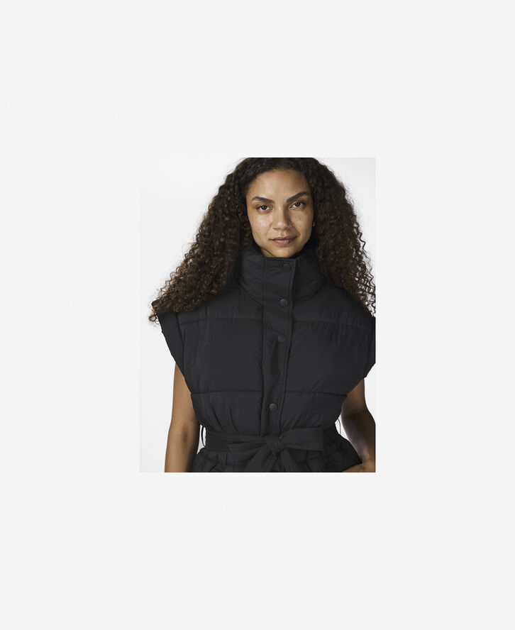 YAS YASMERLA PADDED VEST S. NOOS Sort