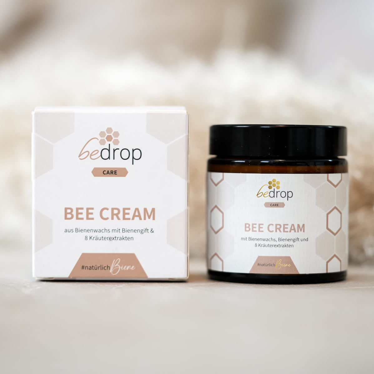 Bee Cream Bienengiftsalbe mit 8 Kräuterextrakten - 100g