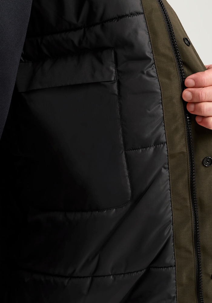 Jack Wolfskin Winterjacke »GLACIER SHIELD JKT M« mit Kapuze Winddicht, wasserdicht, Übergangsjacke