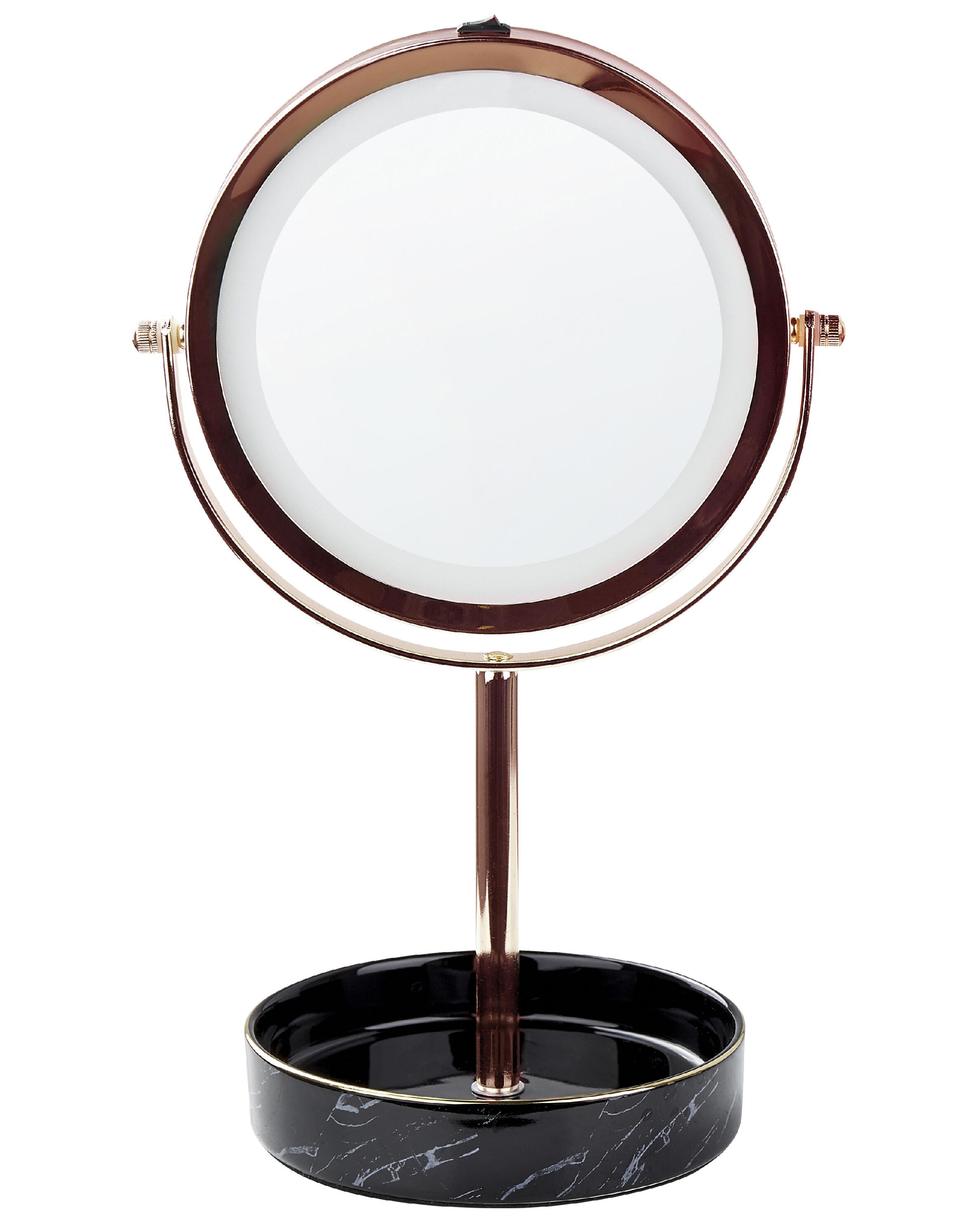 Make-up spiegel LED SAVOIE Roségoud