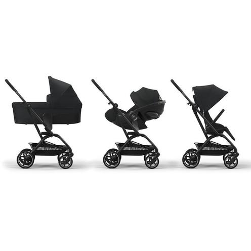 Poussette Eezy S Twist+ 2 BLK - Magic Black - CYBEX
