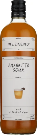WEEKEND AMARETTO SOUR 1LTR