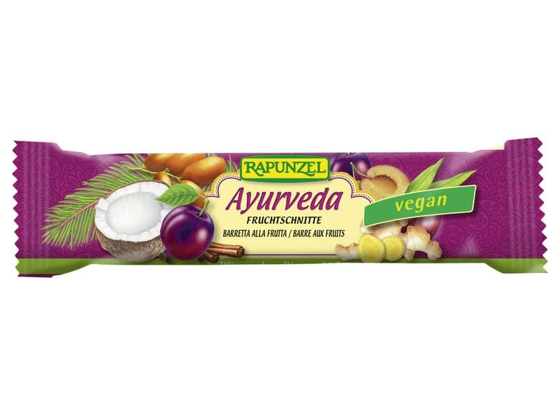 Rapunzel Riegel Bio Fruchtschnitte Ayurveda 40 g Bio Fruchtschnitte Ayurveda
