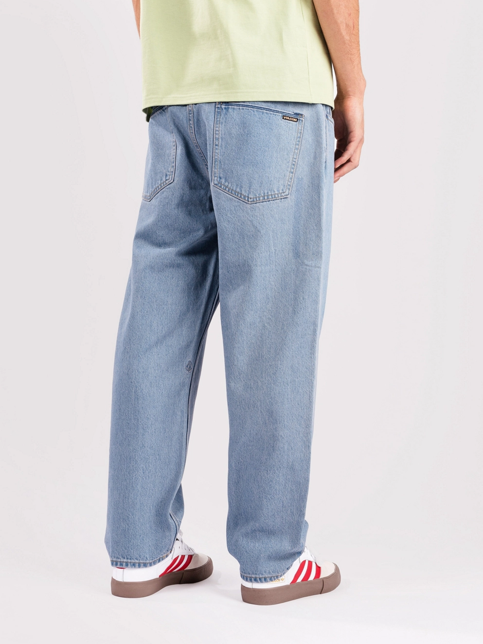Volcom Modown Tapered Denim Jeans blue