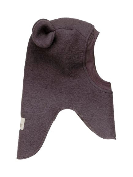 Huttelihut Balaclava Ears Wool raisin