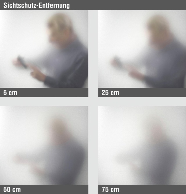 GARDINIA Fensterfolie 1 Stk. halbtransparent glatt statisch haftend filtert UV-Licht