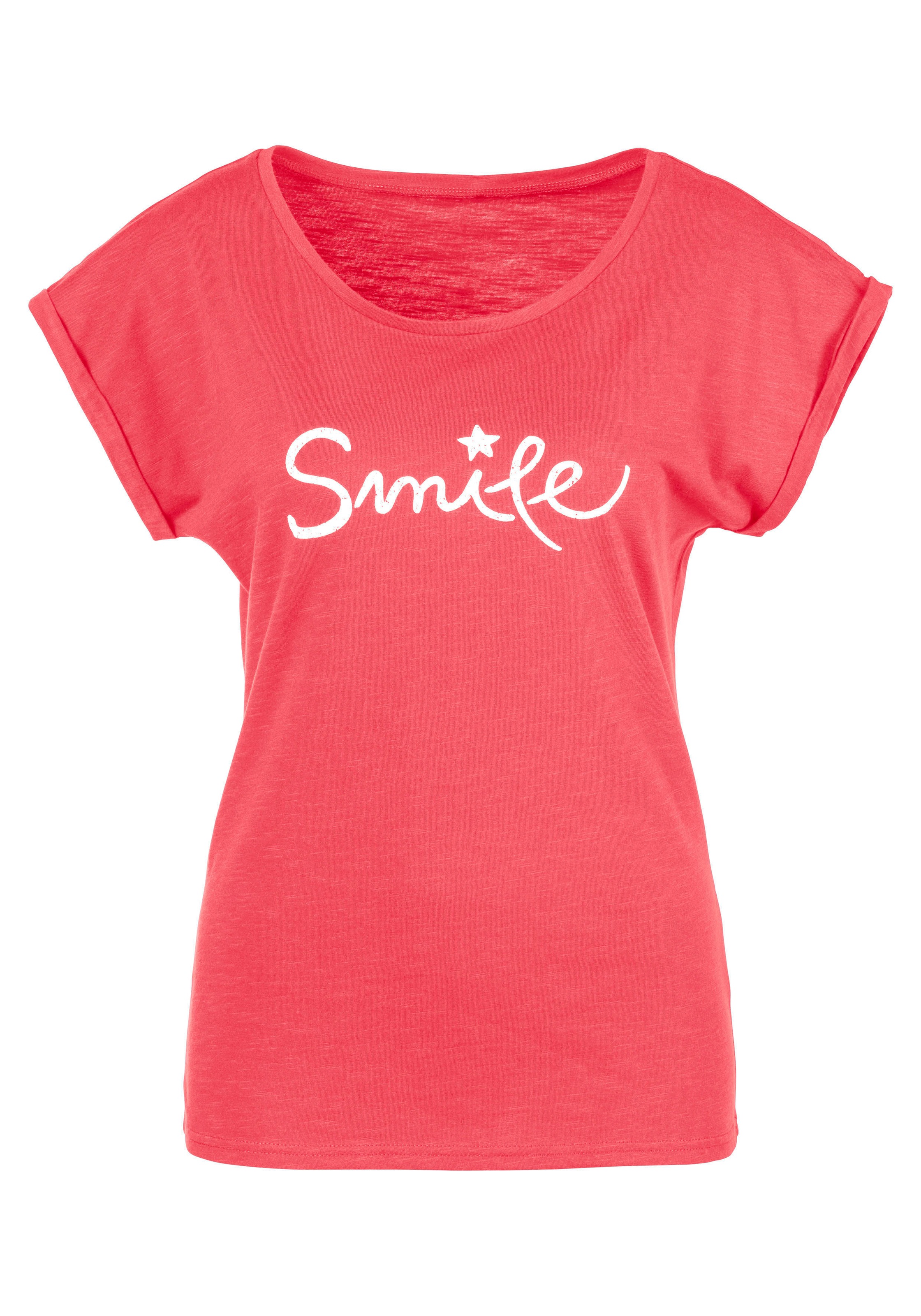 Beachtime T-Shirt »mit Frontdruck 