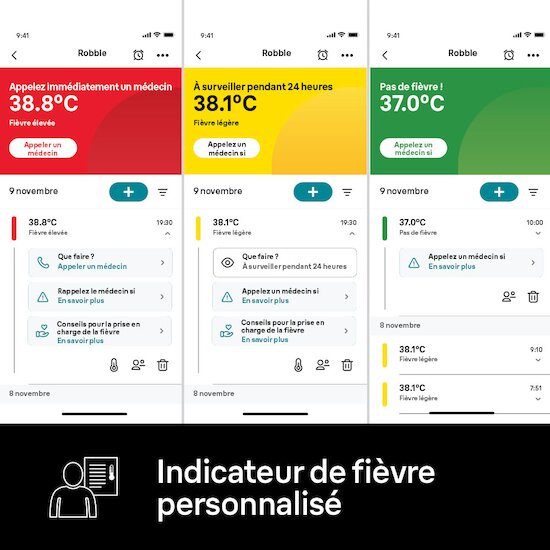 Thermomètre auriculaire ThermoScan® 7+ connect   de               Braun