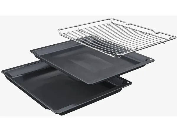 Bosch Serie 8 HRG7784B1 Indbygningsovn med Pyrolyse, Airfryer og Dampfunktion