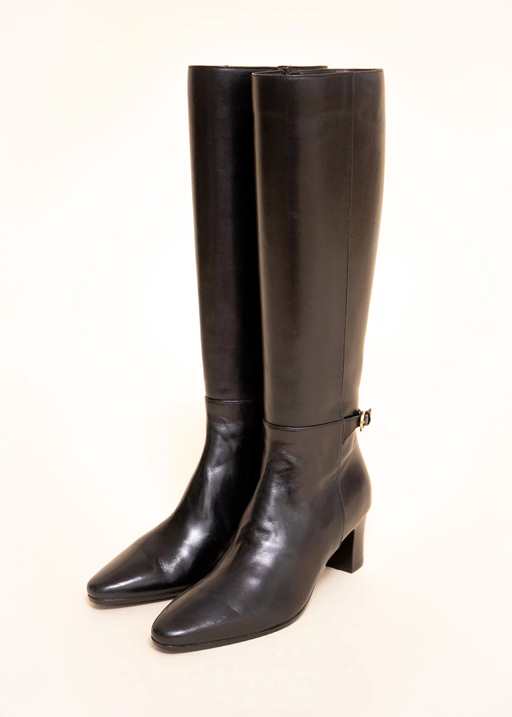 BOTTE MANCHESTER CUIR NOIR