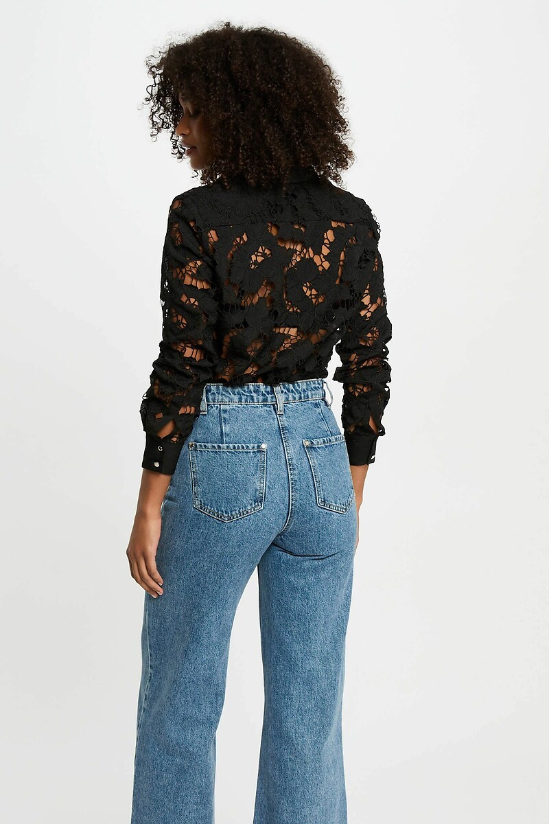 MORGAN<br>Camisa de manga comprida