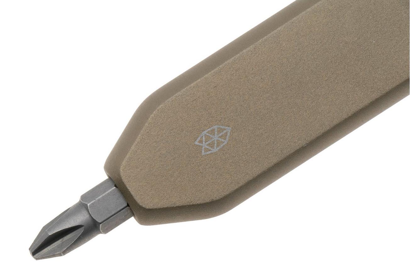 The James Brand The Warrick KN128975-10 Coyote Tan Desert Sky Bit Driver, multitool