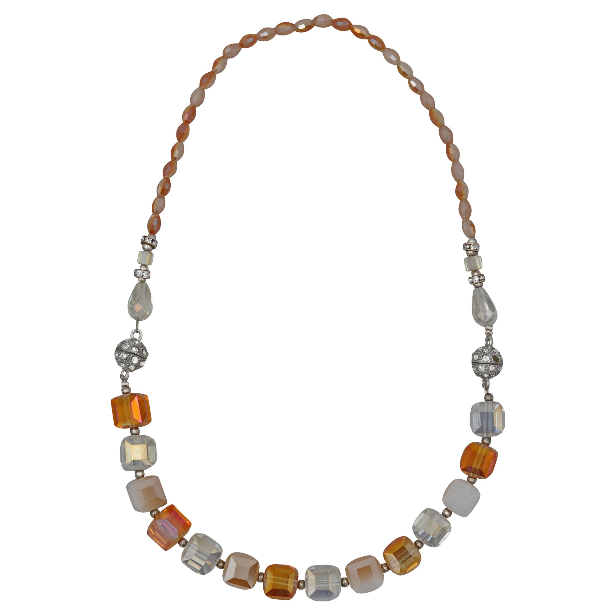 Steuer Modeschmuck Collierkette Kette mit Magnetschließe, auch als Armband tragbar