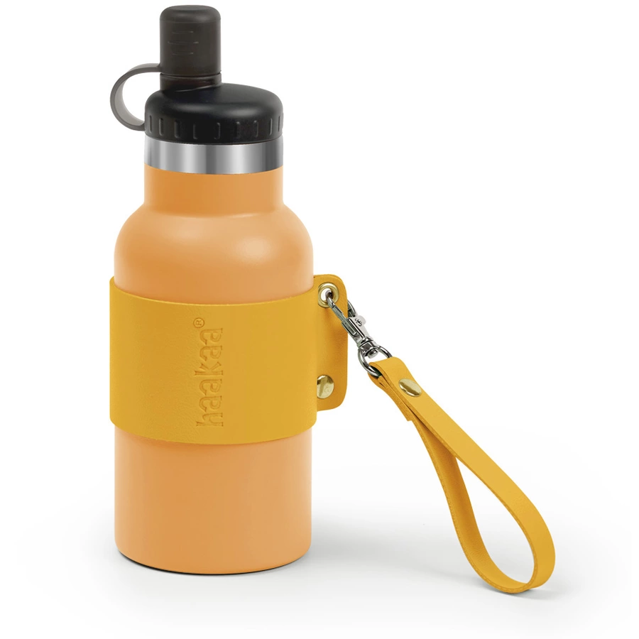 haakaa® Easy-Carry Thermalflasche 350ml, Orange