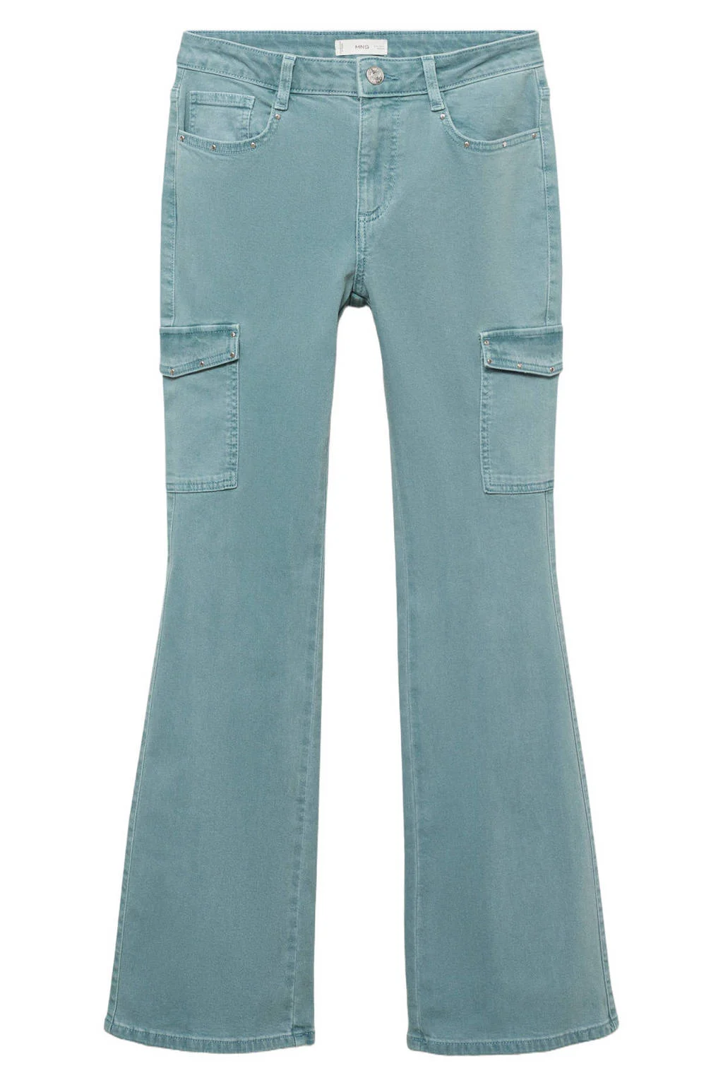 MANGO TEEN flared jeans blauw