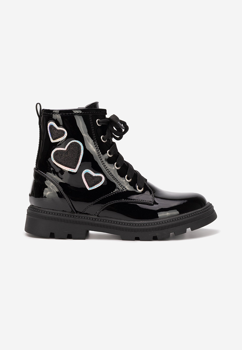 Bottines filles noires Raniana V2
