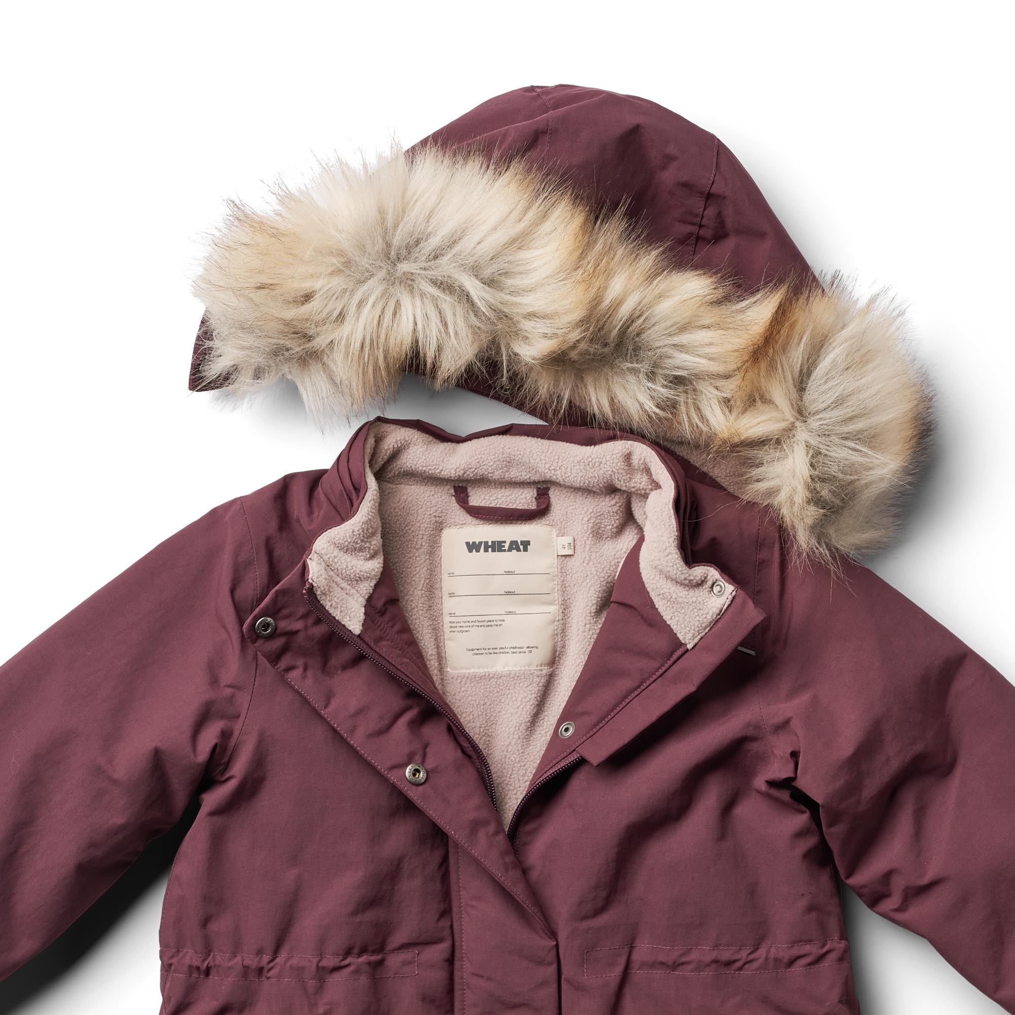 WHEAT Outdoorjacke »Mathilde Tech« mit Kapuze wasserdicht, atmungsaktiv und leicht wattiert