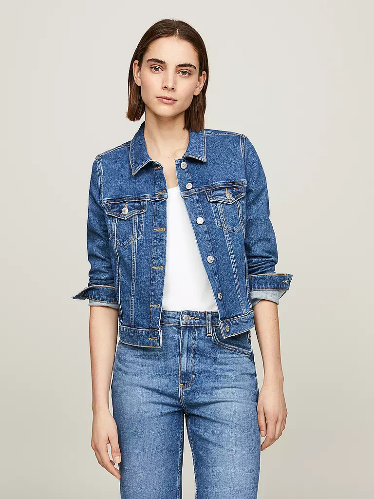 TOMMY HILFIGER Jeansjacke  dunkelblau