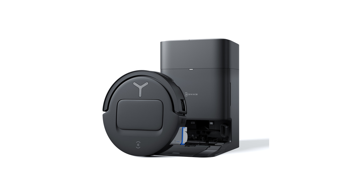 ECOVACSDeebot T80 Omni robotstofzuiger  (Zwart, 18000 Pa | ZeroTangle 3.0 | TruEdge 2.0 + 3D Edge)