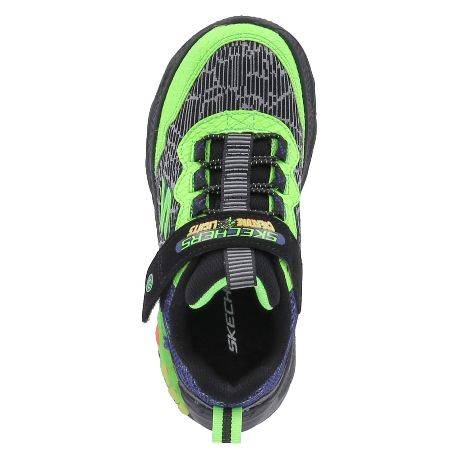 Skechers Low Sneaker CREATURE LIGHTS - schwarz-kombi