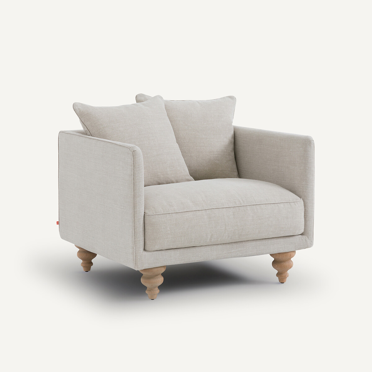 AM.PM<br>Poltrona de algodão/linho, Lazare