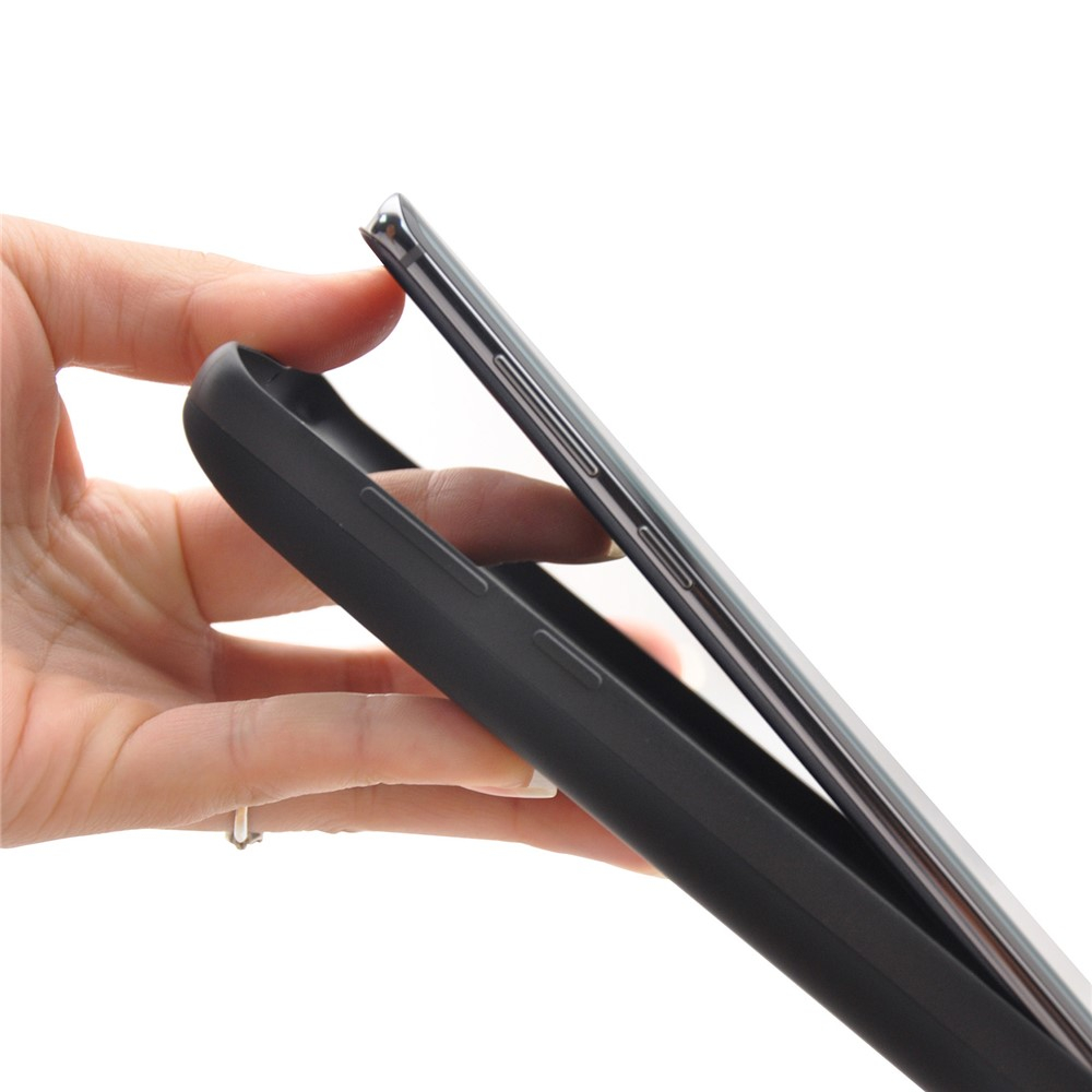 Samsung Galaxy S10 Backpack Akku Case Schutzhülle mit Kickstand (6000mAh) - Schwarz