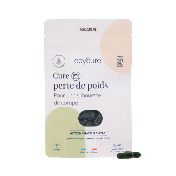 Epycure Cure Perte de Poids 60 gélules