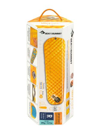 ULTRALIGHT isolierte Schlafmatte  gelb  Regular