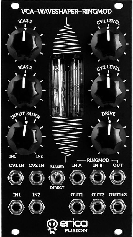 Erica Fusion VCA/Waveshaper/Ringmodulator