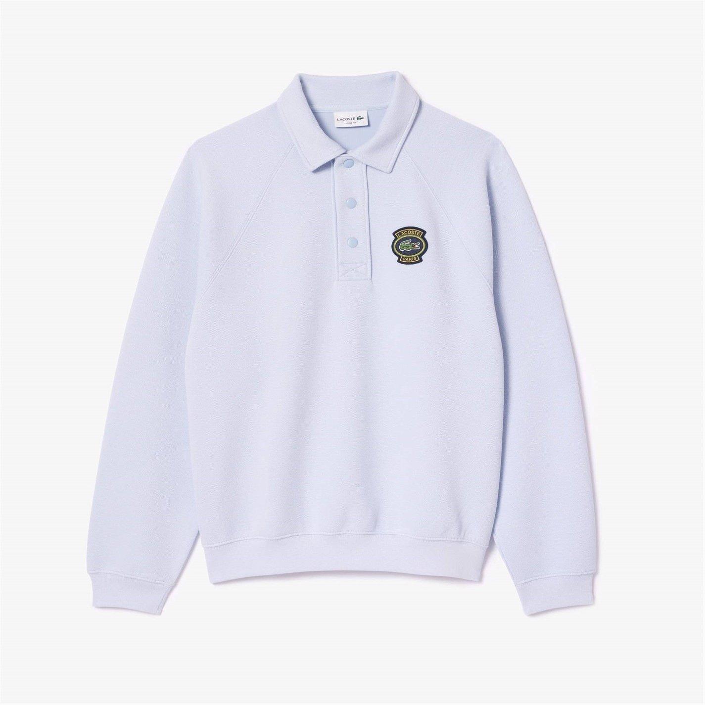 Lacoste Heritage Polo Neck Sweatshirt