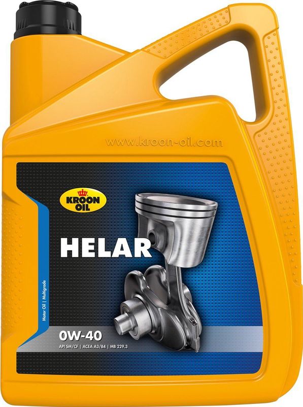 Kroon Oil - Helar - Motorolie - 0W-40 - 5L