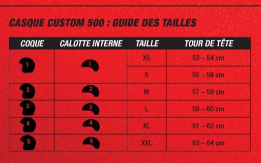 Casque Moto Bell Custom 500 DLX