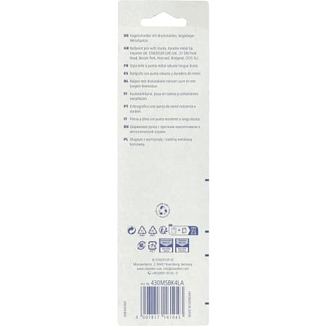 Staedtler kuglepen 4-pak