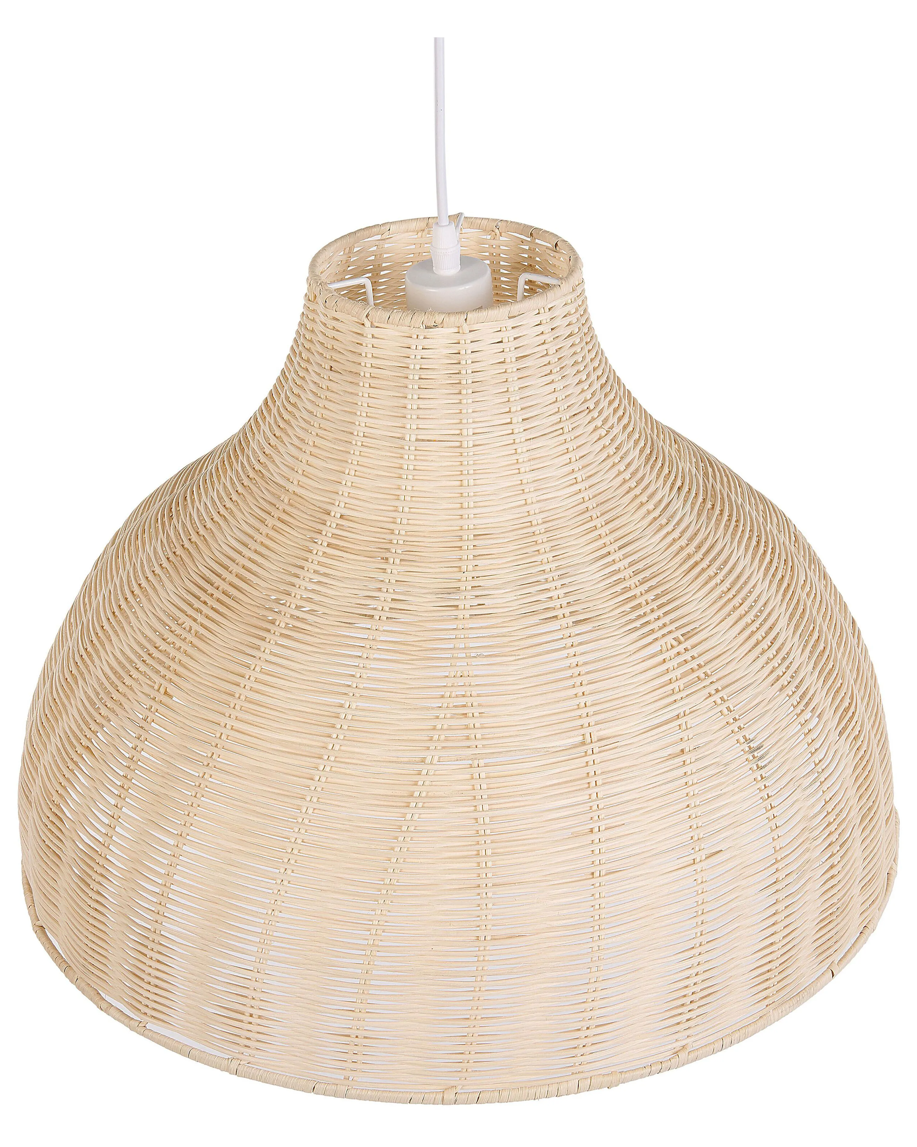 Hanglamp MILLIAN Rotan Lichtbruin