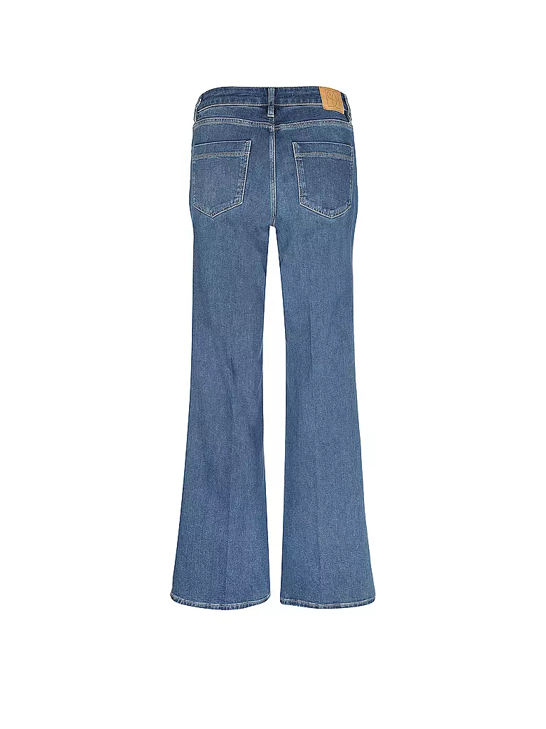 SOMEDAY Jeans Flared Fit CARIE ICONIC dunkelblau