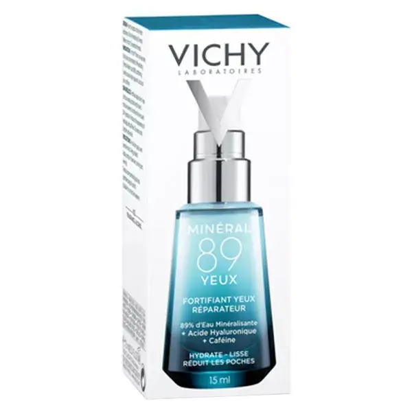 Protocolo de Hidratação Mineral Vichy 89 Rosto e Olhos