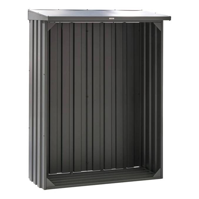 Abri bûches FORGIA Graphite