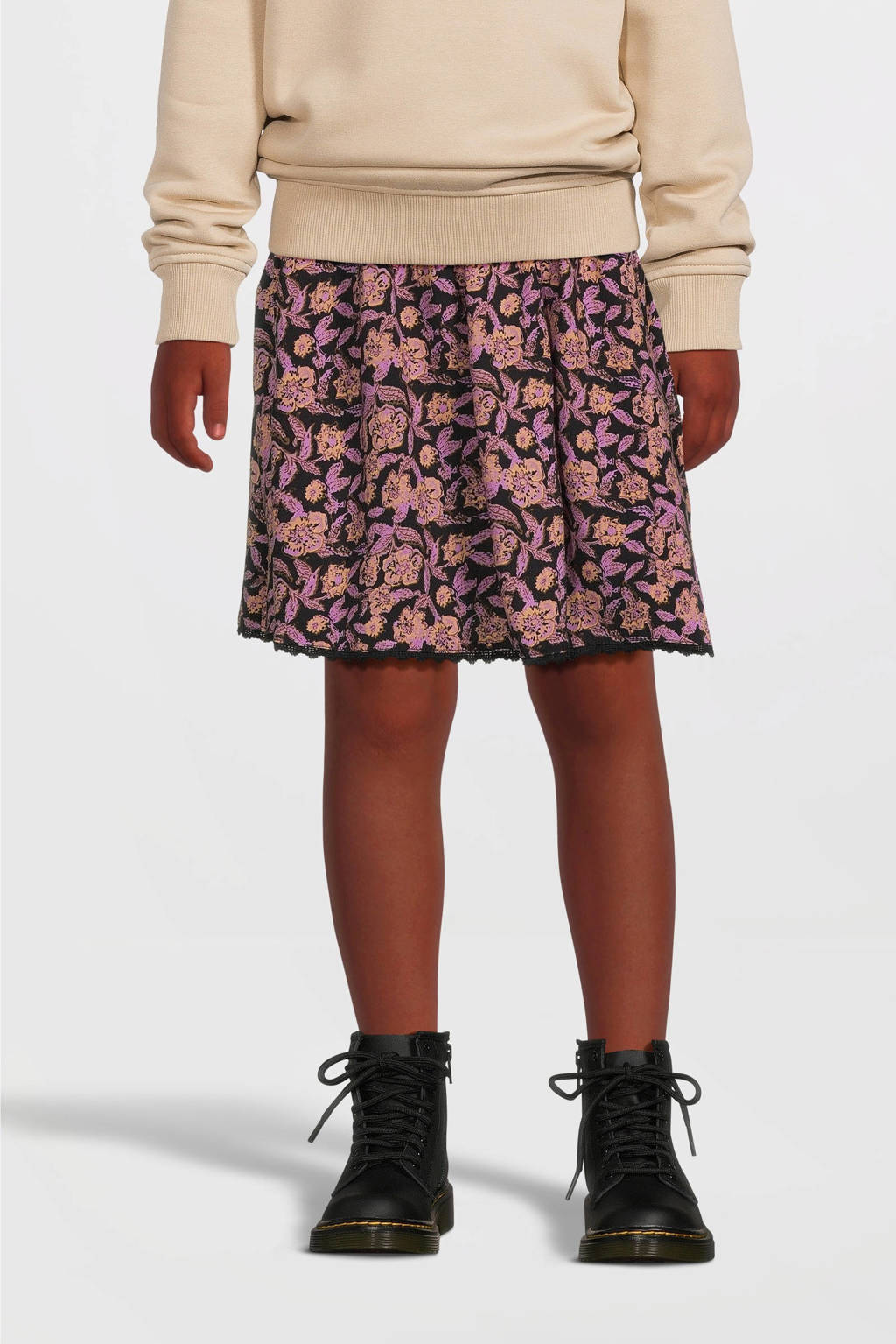LOOXS midi rok paars
