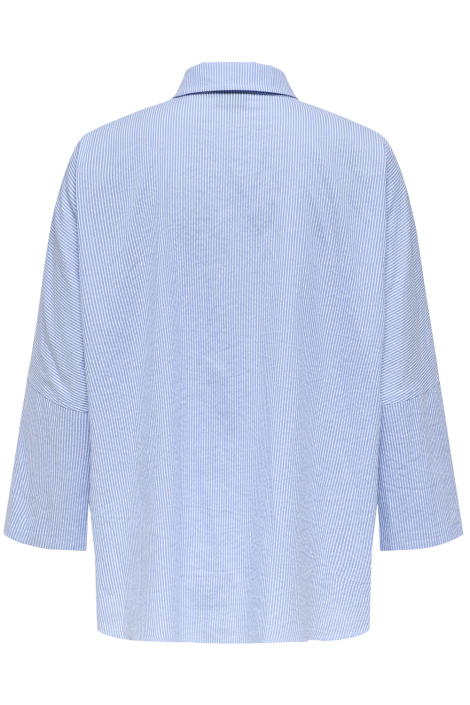 Only blauwe dames blouse