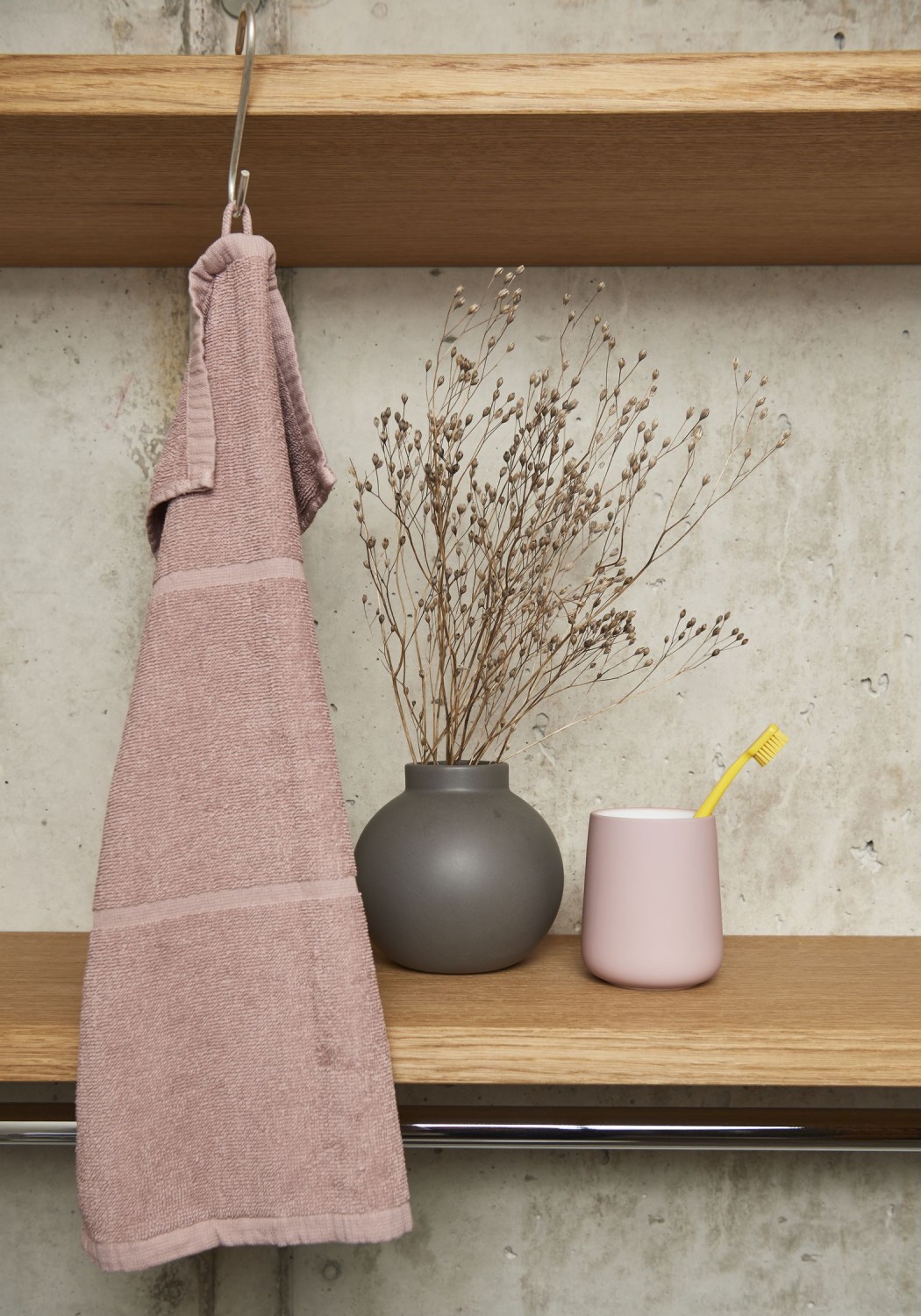 Lavie Gästetuch Tilda Ash Rose