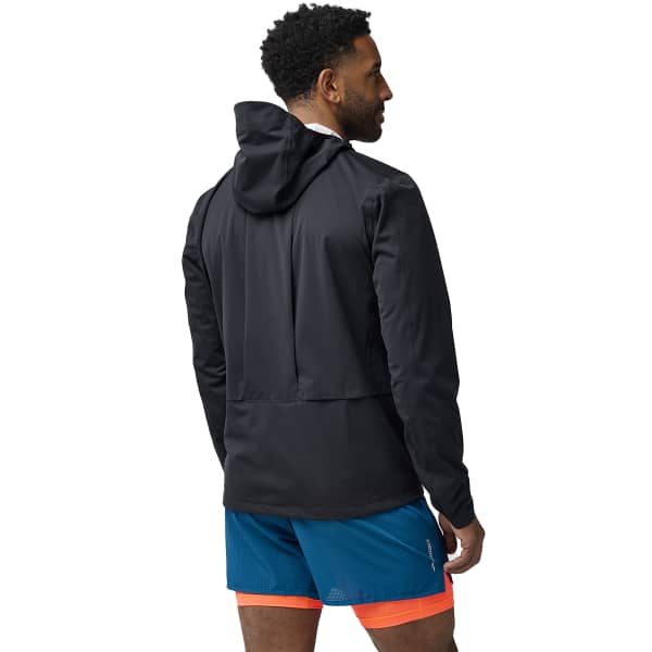Veste trail BROOKS HIGH POINT WATERPROOF JACKET 2 M BLACK